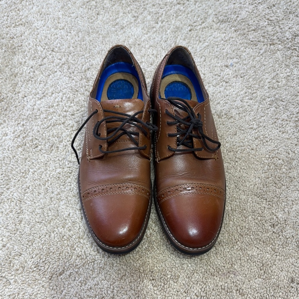 Classic Brown Leather Men's Shoes